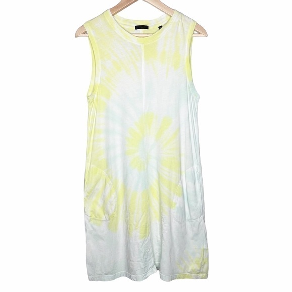 ATM Classic Jersey Sleeveless Tie Dye Dress Sz S - Picture 3 of 8